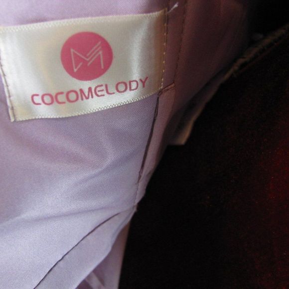 Cocomelody long lavender convertible strapless tulle gown - Picture 6 of 14